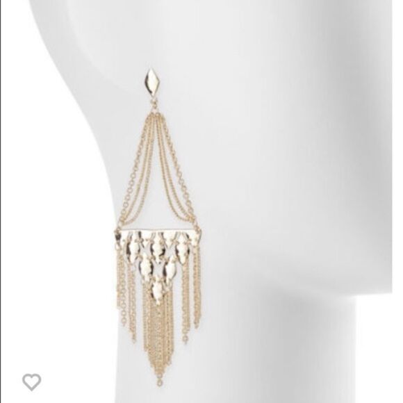 Kendra Scott Mandy Tassel Chandelier Earrings - Picture 2 of 5
